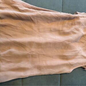 J. Crew Silk Blend top peachy beige color